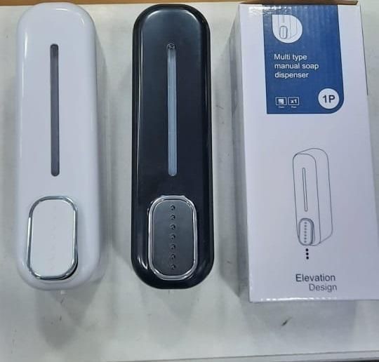 Wall-Mounted Dispenser Soap Manual Push Button