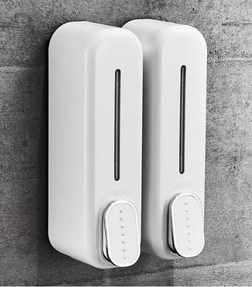 Wall-Mounted Dispenser Soap Manual Push Button