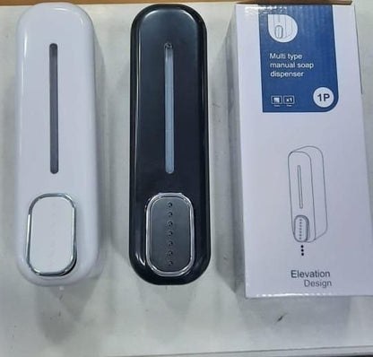 Wall-Mounted Dispenser Soap Manual Push Button