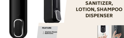 Wall-Mounted Dispenser Soap Manual Push Button