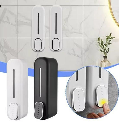 Wall-Mounted Dispenser Soap Manual Push Button