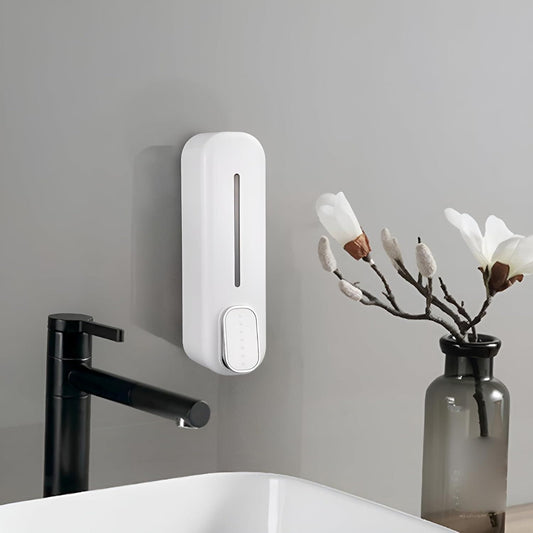 Wall-Mounted Dispenser Soap Manual Push Button