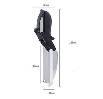 Cleaver Cutter - 2 in 1 Kitchen Knife